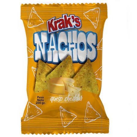 Nachos con Queso 200g